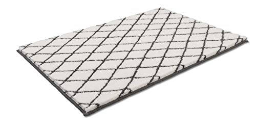 RHOMTUFT Badteppich RHOM eckig 80 x 160 cm Farbe: Natur/Zink – Bild 3