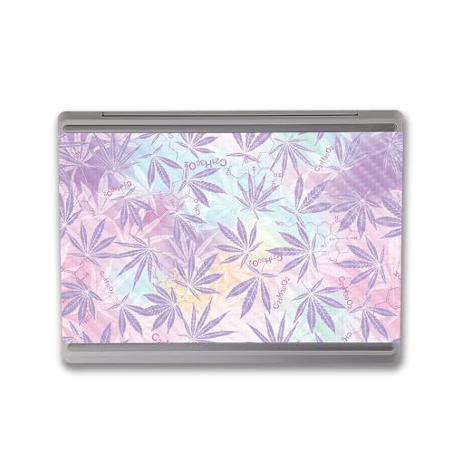 Image of MightySkins Carbon Fiber Skin Compatible with Microsoft Surface Laptop Go 3 (2023) Full Wrap Kit - Pastel Mary | Protective, Durable Textured Carbon Fiber Finish | Made in The USA
