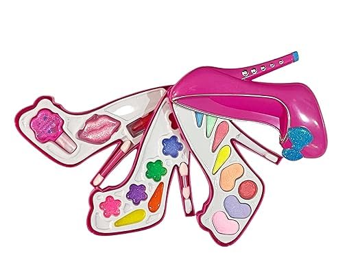 Makeup for Girls Kids Children (Toy Set Salon Toy Kit Cosmetics Kits with Foldable Sandal Case Girls) (B0DC6R5B65) Amazon Price History, Amazon Price Tracker