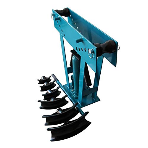 KATSU Dobladora Hidráulica Tubos 12 Ton con 6 Matrices 1/2"- 2", Torcedora Herramienta Curvar Tubos Tuberías Calefacción Fontanería