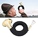 Mini Brass Horn,Portable and Lightweight Design,Compact Trumpet for Beginners,Music Practice,Outdoor Events,Travel Enthusiasts