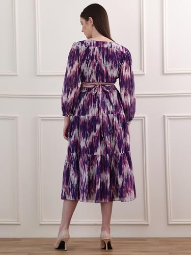Image of PURVAJA Women's Midi Co-Ords (Razy-001-002)