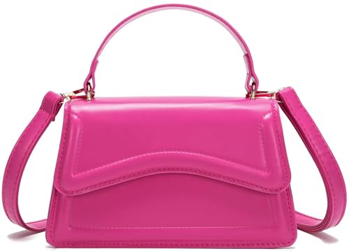 Image of Mini Crossbody Bag for Women, Cute Mini Purse, Ladies Small Top Handle Satchel, Trendy Daily Clutch Purse