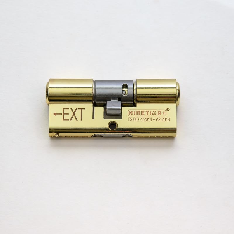 UAP Kinetica+ K4 3* Kitemarked Double Key Euro Cylinder Door Lock, Unparalleled Home Security & Safety System, with Bio Key - Image 2