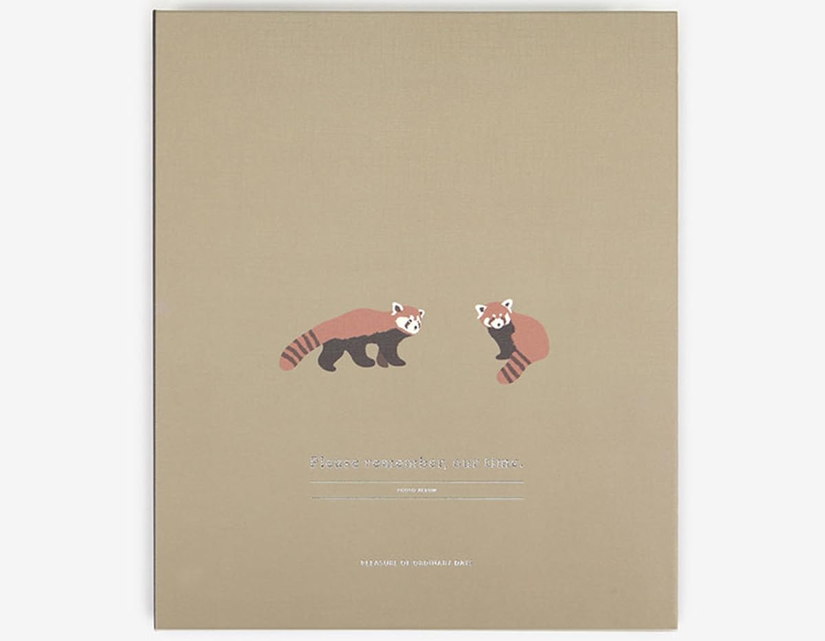 Dailylike Lesser panda album 22 x 26 x 3 cm.