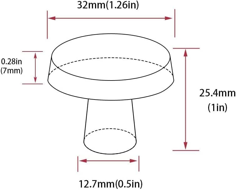 Miniatura 2 de Goldenwarm 40 piezas de manijas de gabinete doradas para cajones de cómoda, herrajes de cocina, manijas de latón cepillado moderno, redondas,