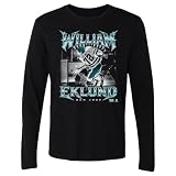 500 LEVEL William Eklund San Jose Goal of The Year Long Sleeve Shirt (Black, Large)