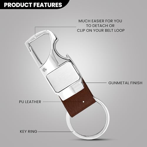 Image of Storite Spring Snap for Keychain | Quick Links Safety Chain | Rigging Accessories Tool | Key Ring Hook | Keychain for Men & Women