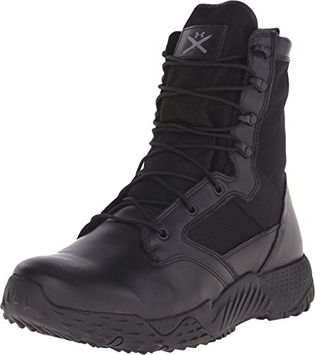 Under Armour Men's Jungle Rat Military and Tactical Boot, Black (001)/Black, 14