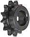 Tsubaki 60B13F-1G Finished Bore Sprocket, Single Strand, Inch, #60 ANSI No., 3/4" Pitch, 13 Teeth, 1-7/16" Bore