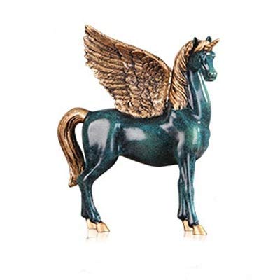 Sculpture Artisanat Décoratives Nordique Élégant Pegasus Licorne Statue Vintage Résine Animal Sculpture Bureau Art Moderne Ornement Décoration De La Maison Accessoires Cover