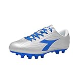 scarpe calcetto diadora 42 5  Diadora Pichichi 2 MDPU Scarpe da Calcio Uomo (42 EU, C1461 Silver/Royal)