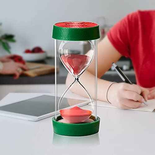 Fruit Hourglass Set Timer 15/20/30/45/60 Minutes Fashion Home Decoration Accessories Children's Ornaments Creative Gifts (Size : 45min/60mins) (45min/60mins) image 5