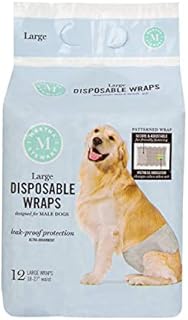 Martha Stewart for Pets Small Diapers-15-19"" Waist - 12 Pack, grey