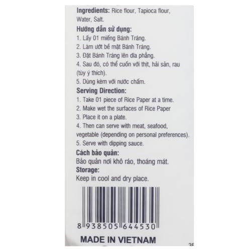 Image of Mr Rice Fresh Roll Rice Paper 16cm (300gm) (Pack of 2)