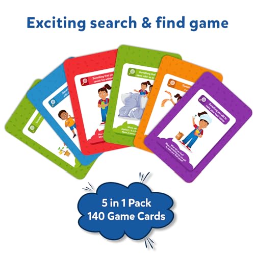 Skillmatics Scavenger Hunt Card Game, Found It 5 in 1 Megapack, Fun Family Game, 140 Cards, Search and Find - Image 2