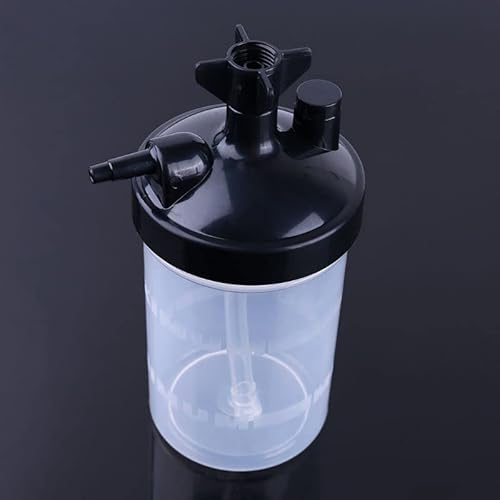 Kodbww Humidifying Cup Humidifier Water Bottle for Oxygen Regulator High Flows Oxygen Bubbler Bottle for Oxygen Concentrators