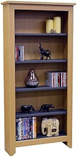 WATSONS MANHATTAN - 343 CD / 175 DVD/Blu-ray/Media Storage Shelves - Beech