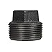 Southland 521-807HN 1-1/2" Black Square Head Plugs