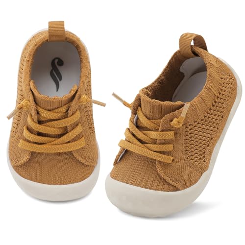JIASUQI Baby Shoes for Toddler Boys Girls Sneakers Slip on Walking Shoes for Babies