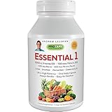 ANDREW LESSMAN Essential-1 Multivitamin 3000 IU Vitamin D3 180 Small Capsules – 100 mcg Methyl B12. CoQ10 Lutein Lycopene Zeaxanthin. High Potency. No Additives. Gentle Ultra-Mild. One Daily Capsule