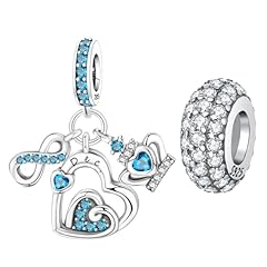 12-Birthstone Charm & Spacer Bead