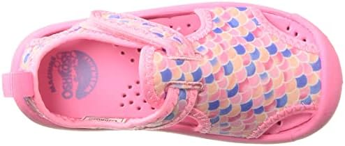 OshKosh B'Gosh Girls Aquatic Water Shoe Sport Sandal, Fuchsia/Multi, 9 Wide Toddler | Image 4