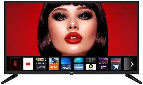polaroid smart tv led hd 32'' (80cm) wifi netflix screencast 2x hdmi 2x usb pvr 2.0