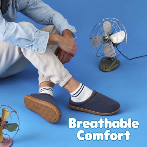 Image of Dearfoams mens Case Casual Clog