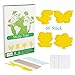 Produktbild 60 Stück Gelbtafeln, Trauermücken Bekämpfen, Gelbsticker Hängende und Steckbare, Wasserdicht Gelbfalle, Fliegenfalle Pflanze, Gelbkarten Gegen Trauermücken Gelbe Klebefalle für Zimmerpflanzen