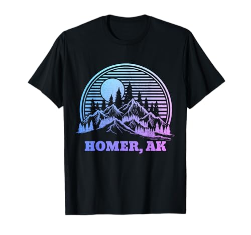Homer Alaska Vintage Pride Souvenir T-Shirt