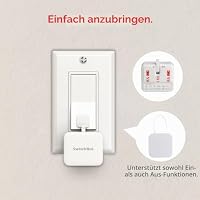 SwitchBot Smart Bluetooth Switch Toggle - Machen Sie Schalter intelligent, App- und Timer-Steuerung, fügen Sie SwitchBot Hub Mini hinzu, um es mit Alexa, Google Home und IFTTT Kompatibel zu Machen – Ansicht 3