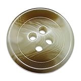 Beige Button 0.8inch Button 4 Hole Decorative Round Beige Button Blouse Button Shirt Button 0.80 inc