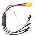 Majatou 30A Brushless ESC 2 4S Speed Controller 5V 3A BEC with XT60 Plug for RC Drone Airplanes Multiaxis Aircraft Helicopter, FPV Racing