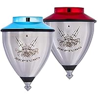 Trompo Neptuno Roller 1 unidad Metal, azul o roja, se envía