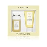 Naturium The Glowing Body Kit - The Glow Getter Multi-Oil Hydrating Body Wash & Bio-Lipid Restoring Body Lotion, 100 ml, 75 ml