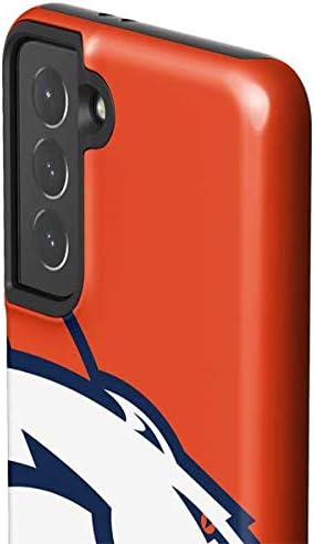 Skinit Pro Phone Case Compatible with Galaxy S21 5G - Officially Licensed NFL Denver Broncos Large Logo Design