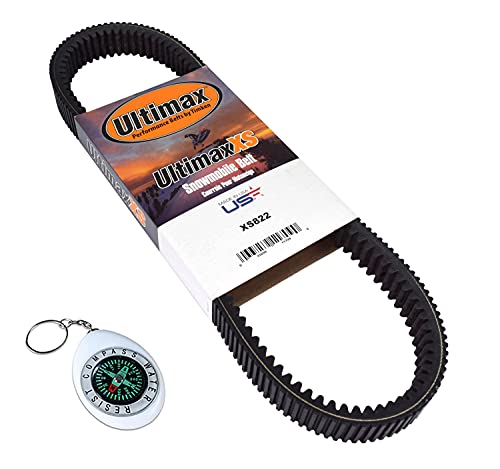 Ultimax Xs822 Snowbmoile Drive Belt For Arctic Cat F 800 F8 M 800 6000 Xf 800 6000 Zr 4000 6000 8000 With Compass Keychain #TOP26