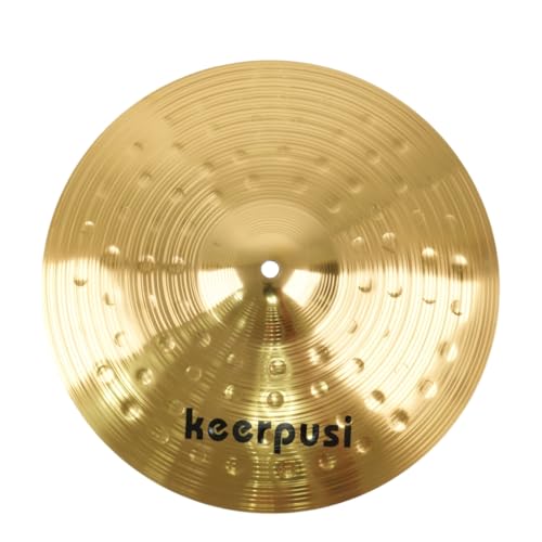 Keerpusi HJC001 Cymbal Pack Alloy Cymbals Drum Cymbal Set 14 Inch/16 Inch/18 Inch/20 Inch Plus Free Cymbal Bag 5 Pieces Cymbals thumb #2