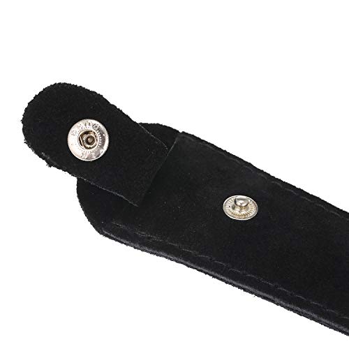 Sunbaca Tesoura Bolsa Bainha Tesoura de Couro de Segurança Capa Protetor de Cabelo Tesoura Bainha Po