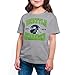 Junk Food Clothing x NFL - Seattle Seahawks - Team Helmet - Kids Short Sleeve T-Shirt for Boys and Girls - Size Small
