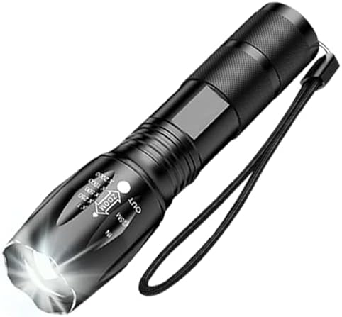 1/2/3 Pack LED Torch,Super Bright Flashlight,5 Modes Adjustable ...