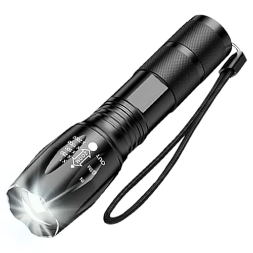 HYVCZP 1/2/3 Pack LED Torch,Super Bright Flashlight,5 Modes Adju...