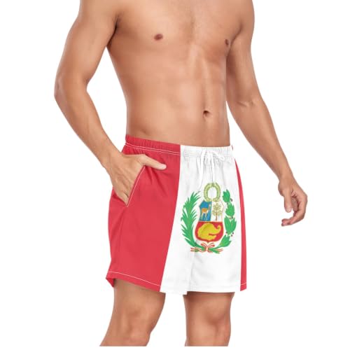 Pantalones cortos de playa de secado rápido con acabados premium de Perú 5