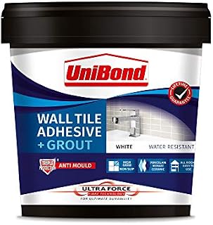 UniBond 2570751 Ultraforce Wall Adhesive and Grout, White