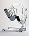 Patient Aid Padded U-Sling with Head Support - Soft Polyester Fabric - Comfy and Safe Lifting for the Elderly, Bariatric, and Non-Weight-Bearing - Small, 135lb. Maximum Carrying Capacity