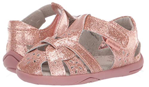 Pediped Girls Fashion Sandals, Rose Gold, 5 Toddler #TOP6