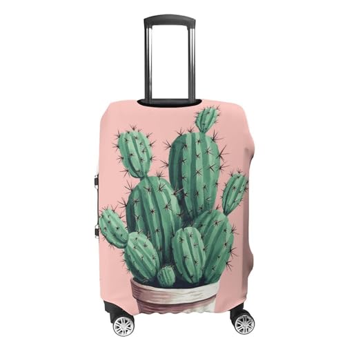 Green Printed Luggage Cover Protector, Fits 18-32 Inch Luggage4