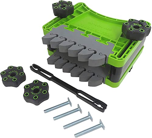 Bow Products Featherduo Fp3 Featherboard - Stackable Feather Board With Eva Feathers - For Table Saws, Router And Band Saws - For Taller Material Feeds - Includes 2 Ultraflex Feathers #TOP1