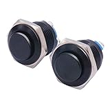 Packungsinhalt: 2 X Metal Push Button Switch; Mit 2 Jahren Garantie